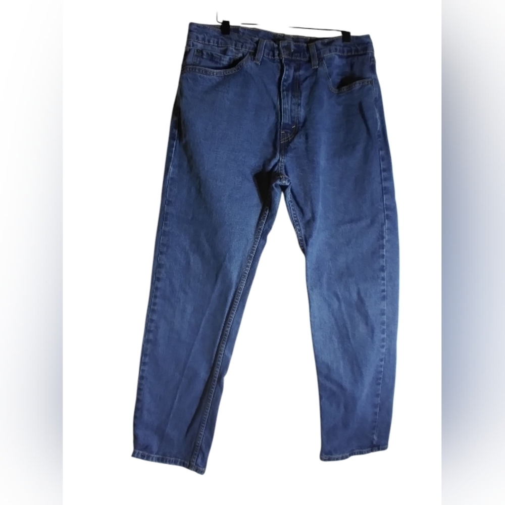 Levis 505 Men's Denim Blue Jeans Size 34/30 Western